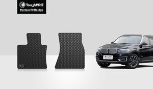 CUSTOM FIT FOR BMW X5 2014 Two Front Mats