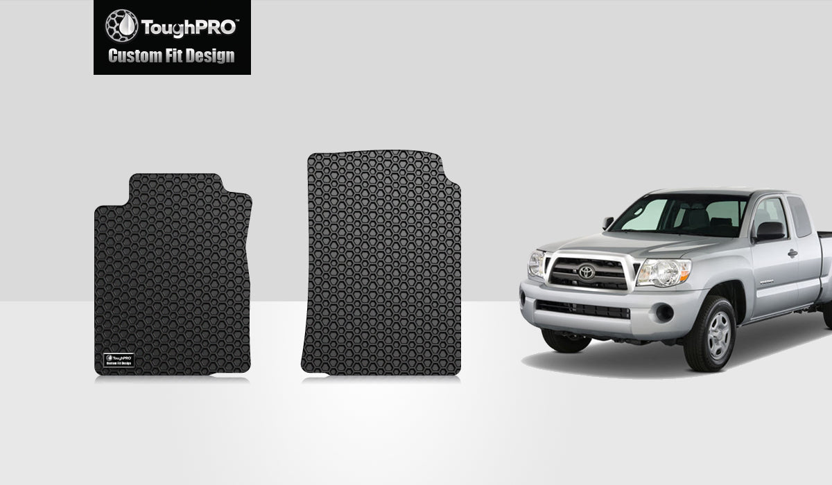 CUSTOM FIT FOR TOYOTA Tacoma 2011 Two Front Mats Access Cab