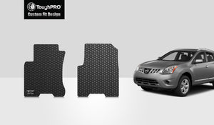 CUSTOM FIT FOR NISSAN Rogue 2008 Two Front Mats