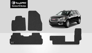 CUSTOM FIT FOR GMC Acadia 2017 Front Row  2nd Row  3rd Row 2nd Row  BENCH SEATING