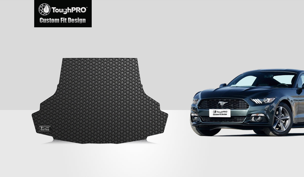 CUSTOM FIT FOR FORD Mustang 2019 Trunk Mat (without Shaker Pro CUSTOM FIT FOR AUDIO system)