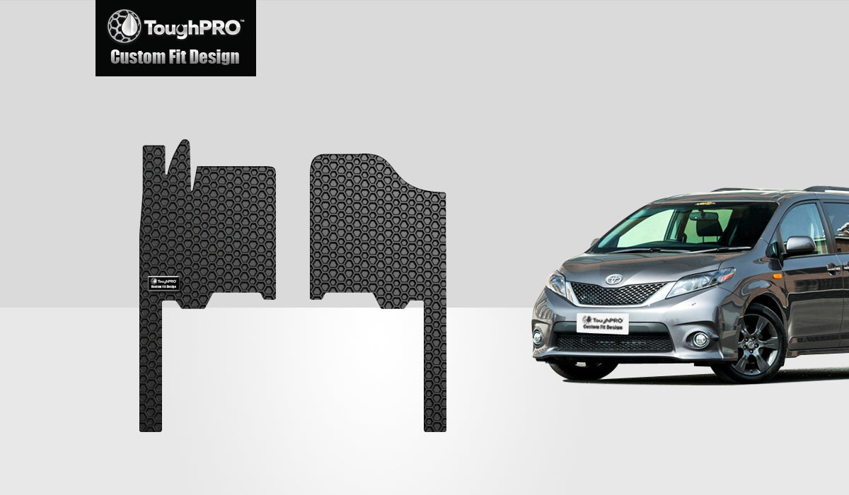 CUSTOM FIT FOR TOYOTA Sienna 2020 Two Front Mats 7 Seater