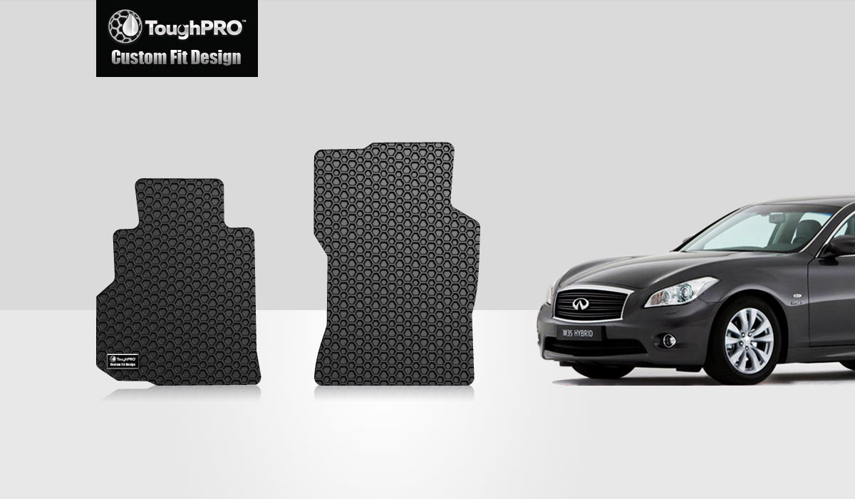 CUSTOM FIT FOR INFINITI M45 2008 Two Front Mats