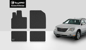 CUSTOM FIT FOR CHRYSLER Pacifica 2003 1st + 2nd Row Mats