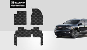 CUSTOM FIT FOR GMC Acadia 2011 1st & 2nd Row 2nd Row  BENCH SEATING