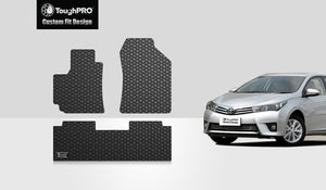 CUSTOM FIT FOR TOYOTA Corolla 2016 1st & 2nd Row