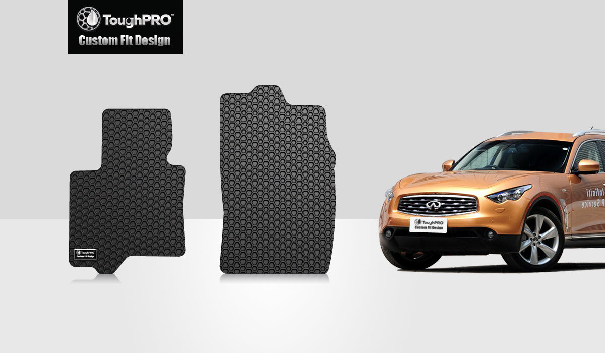 CUSTOM FIT FOR INFINITI FX50 2010 Two Front Mats