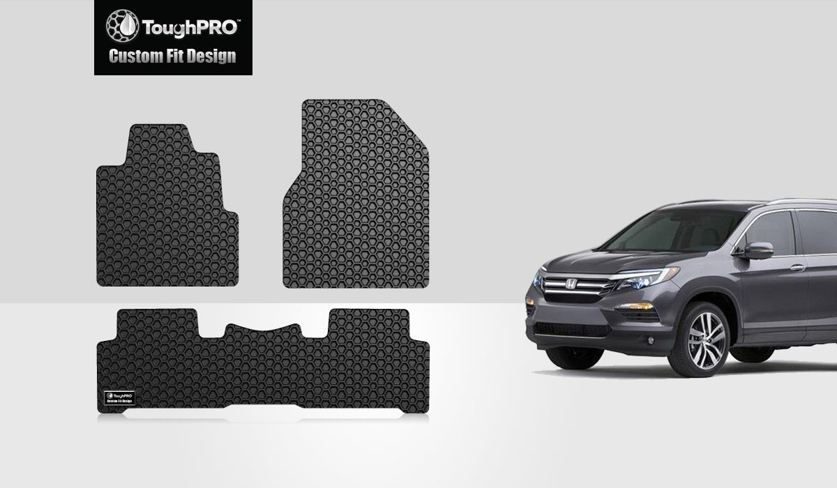 CUSTOM FIT FOR HONDA Pilot 2010 Floor Mats Set