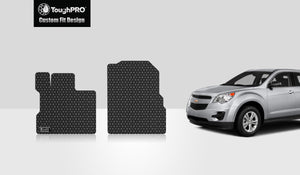 CUSTOM FIT FOR CHEVROLET Equinox 2010 Two Front Mats