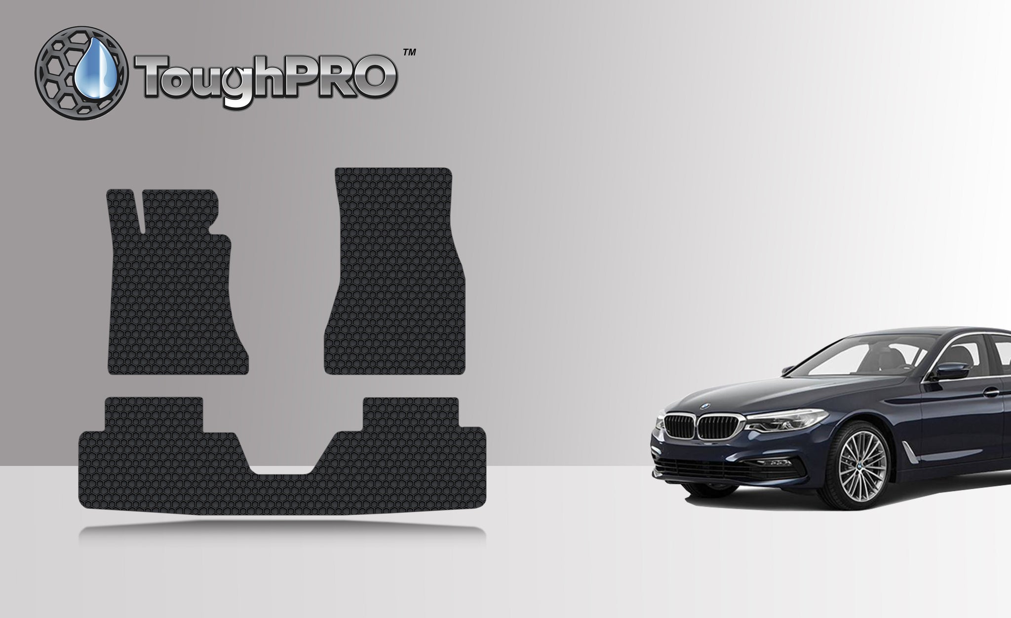 CUSTOM FIT FOR BMW 540i 2017 1st & 2nd Row