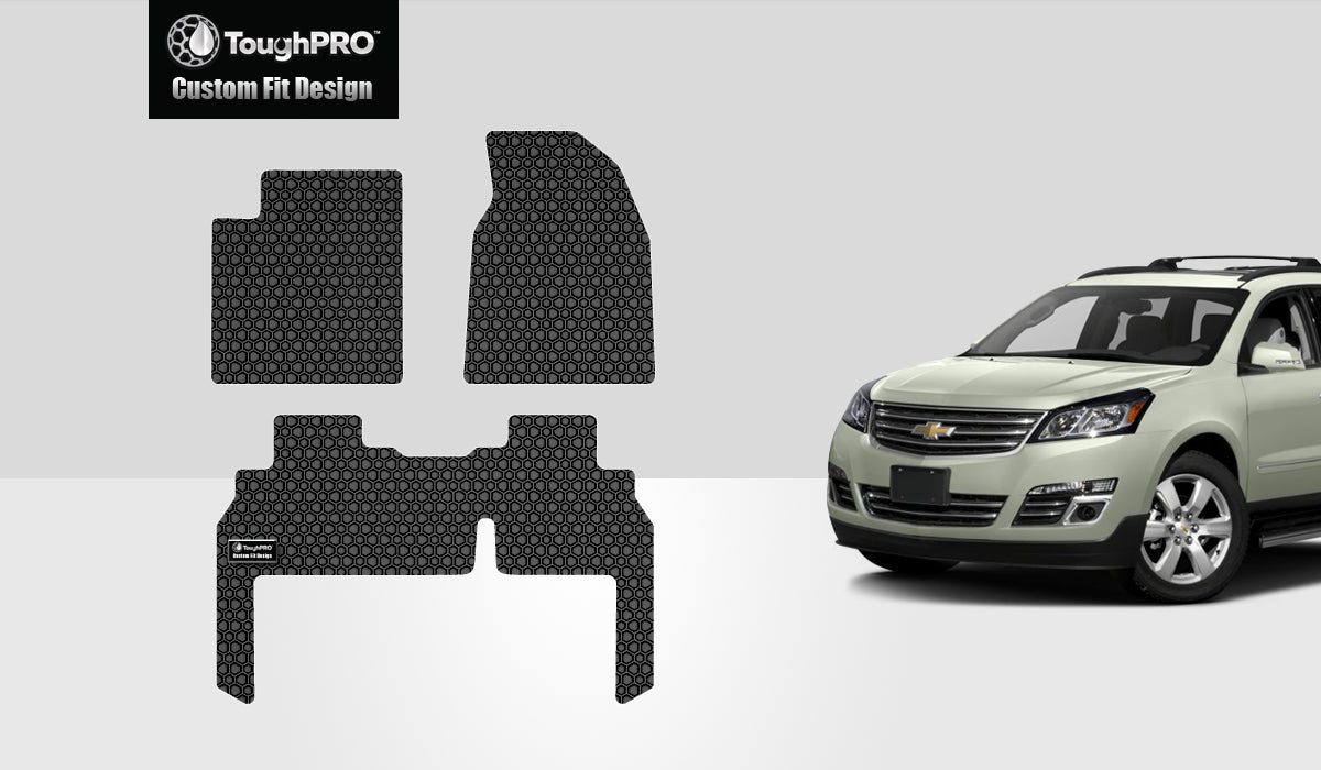 CUSTOM FIT FOR CHEVROLET Traverse 2013 1st & 2nd Row 2nd Row  BENCH SEATING