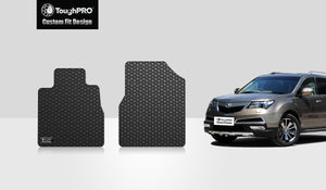 CUSTOM FIT FOR ACURA MDX 2010 Two Front Mats