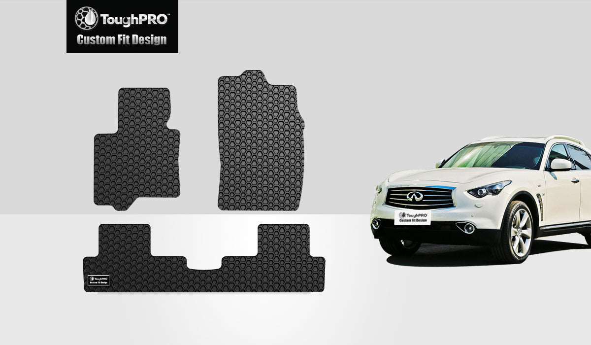 CUSTOM FIT FOR INFINITI QX70 2015 Floor Mats Set