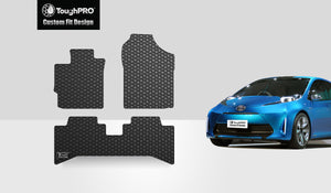 CUSTOM FIT FOR TOYOTA Prius C 2013 1st & 2nd Row