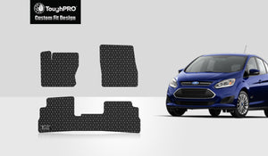 CUSTOM FIT FOR FORD Cmax 2013 1st & 2nd Row