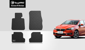 CUSTOM FIT FOR BMW 228i 2014 Floor Mats Set Rear Wheel Drive & Coupe Model