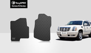 CUSTOM FIT FOR CADILLAC Escalade ESV 2014 Two Front Mats