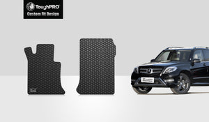 CUSTOM FIT FOR MERCEDES-BENZ GLK350 2011 Two Front Mats