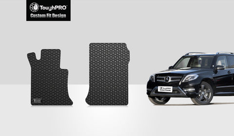 CUSTOM FIT FOR MERCEDES-BENZ GLK350 2014 Two Front Mats