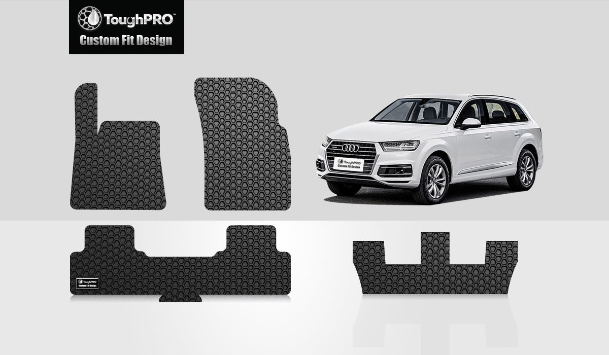 CUSTOM FIT FOR AUDI Q7 2017 Front Row  2nd Row  3rd Row