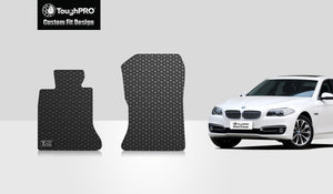CUSTOM FIT FOR BMW 528i 2013 Two Front Mats Rear Wheel Drive