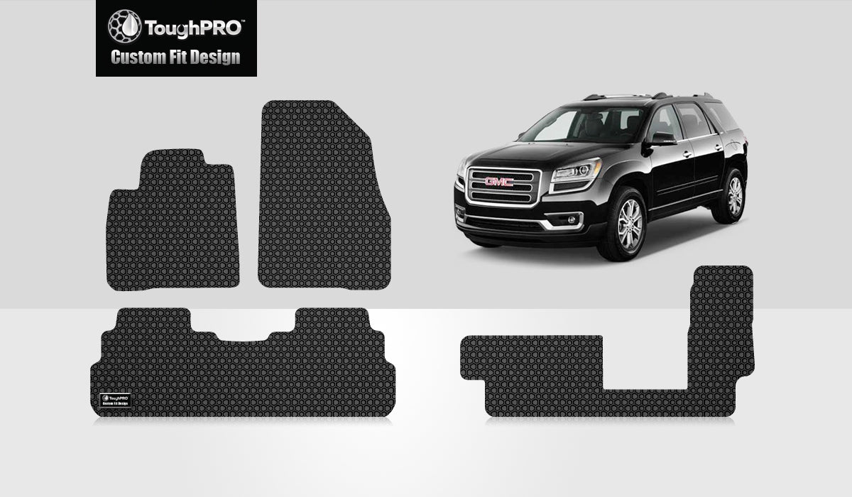 CUSTOM FIT FOR GMC Acadia 2018 Front Row  2nd Row 3rd Row (2nd Row BENCH SEATS)