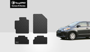 CUSTOM FIT FOR SCION XD 2012 1st & 2nd Row