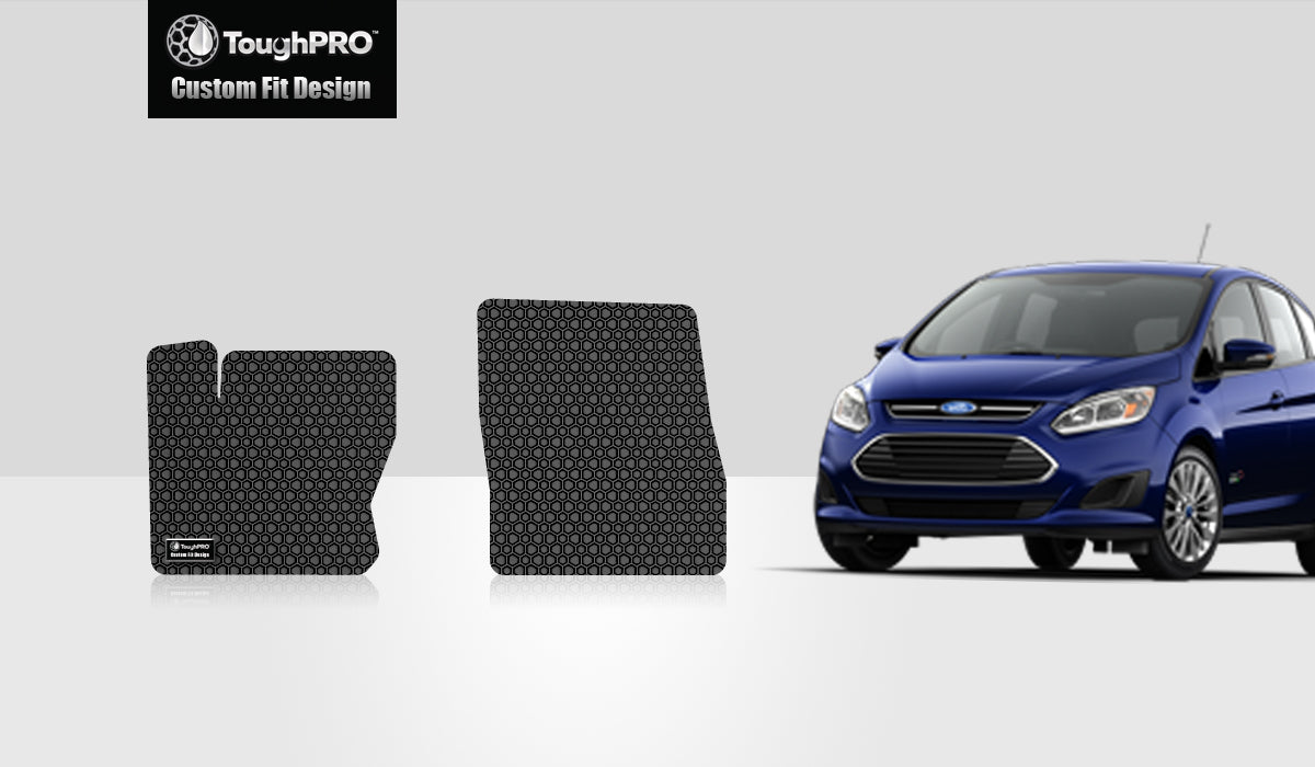 CUSTOM FIT FOR FORD Cmax 2014 Two Front Mats