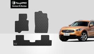 CUSTOM FIT FOR INFINITI FX50 2013 Floor Mats Set