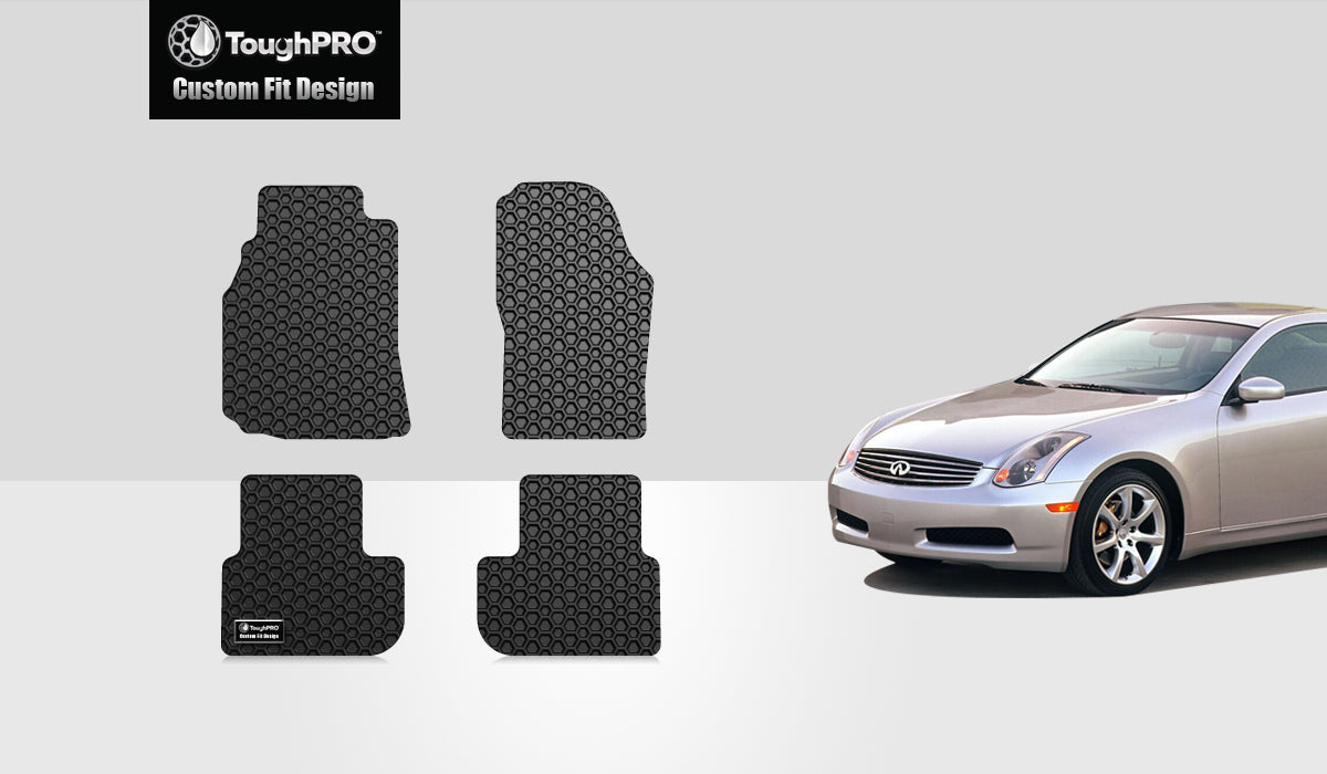 CUSTOM FIT FOR INFINITI G35 2004 1st & 2nd Row Coupe Model