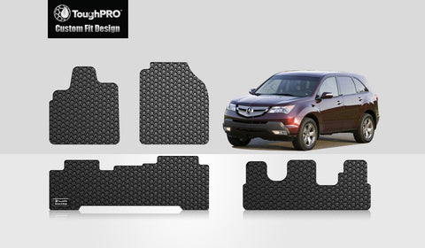 CUSTOM FIT FOR ACURA MDX 2005 Front Row  2nd Row  3rd Row
