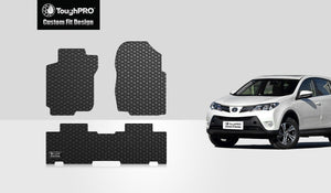 CUSTOM FIT FOR TOYOTA RAV-4 2018 Floor Mats Set