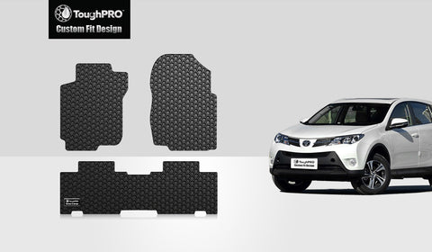 CUSTOM FIT FOR TOYOTA RAV-4 2014 Floor Mats Set