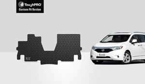 CUSTOM FIT FOR NISSAN Quest 2012 Two Front Mats