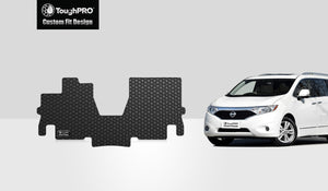 CUSTOM FIT FOR NISSAN Quest 2011 Two Front Mats