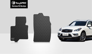 CUSTOM FIT FOR INFINITI QX50 2014 Two Front Mats