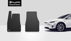 CUSTOM FIT FOR TESLA Model X 2020 Two Front Mats 5 Seater