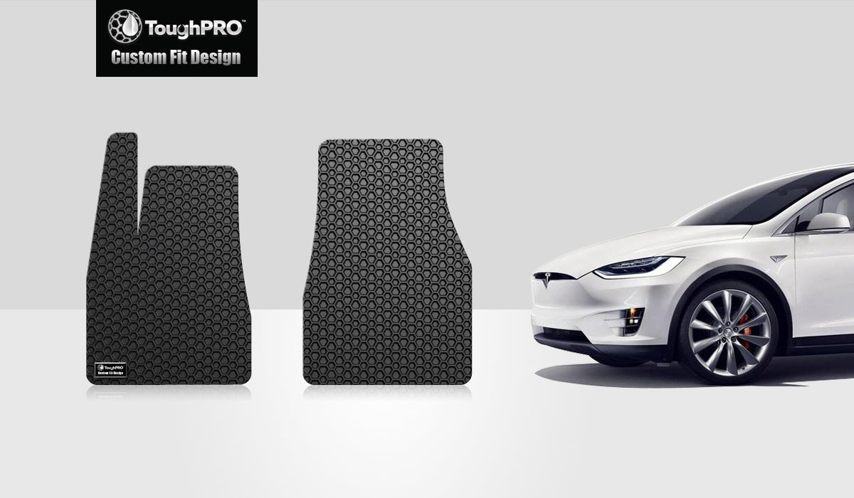 CUSTOM FIT FOR TESLA Model X 2021 Two Front Mats 5 Seater