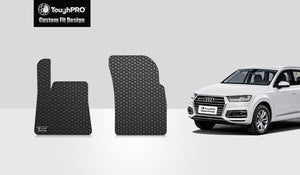 CUSTOM FIT FOR AUDI Q7 2017 Two Front Mats