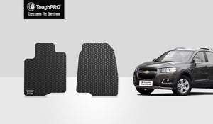 CUSTOM FIT FOR CHEVROLET Captiva 2012 Two Front Mats