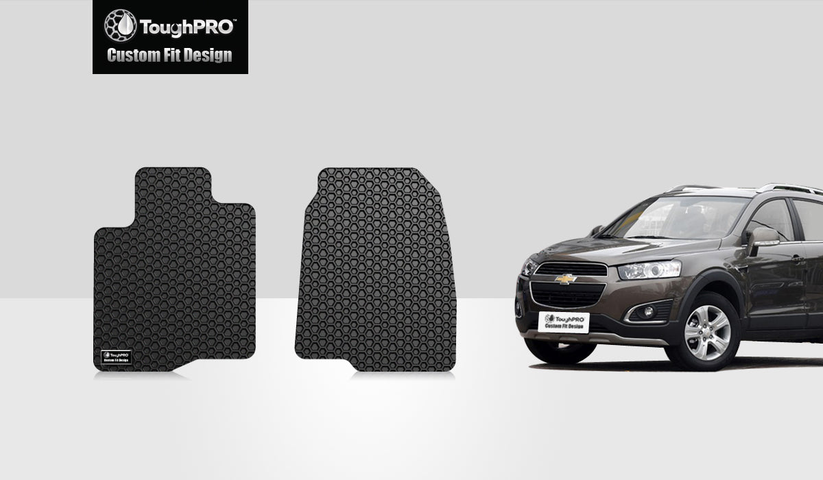 CUSTOM FIT FOR CHEVROLET Captiva 2014 Two Front Mats