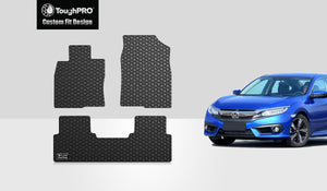 CUSTOM FIT FOR HONDA Civic SI 2018 1st & 2nd Row Sedan Model