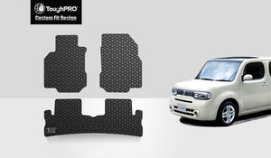 CUSTOM FIT FOR NISSAN Cube 2011 1st & 2nd Row