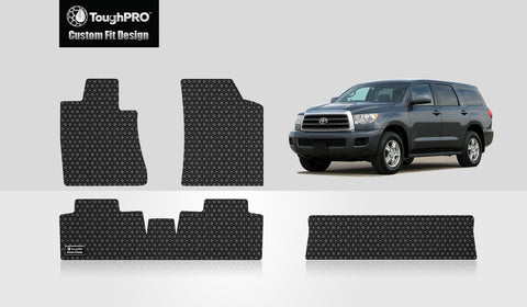 CUSTOM FIT FOR TOYOTA Sequoia 2005 Front Row 2nd Row 3rd Row