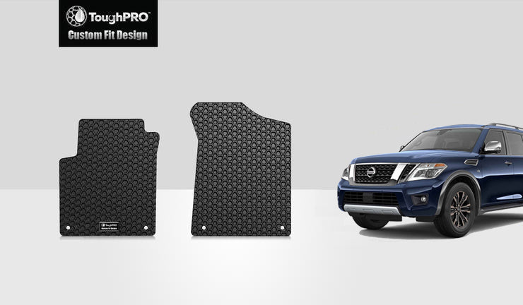 CUSTOM FIT FOR NISSAN Armada 2023 Two Front Mats