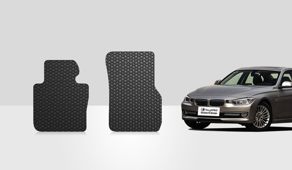 CUSTOM FIT FOR BMW 335i 2012 Two Front Mats Xdrive & Coupe Model