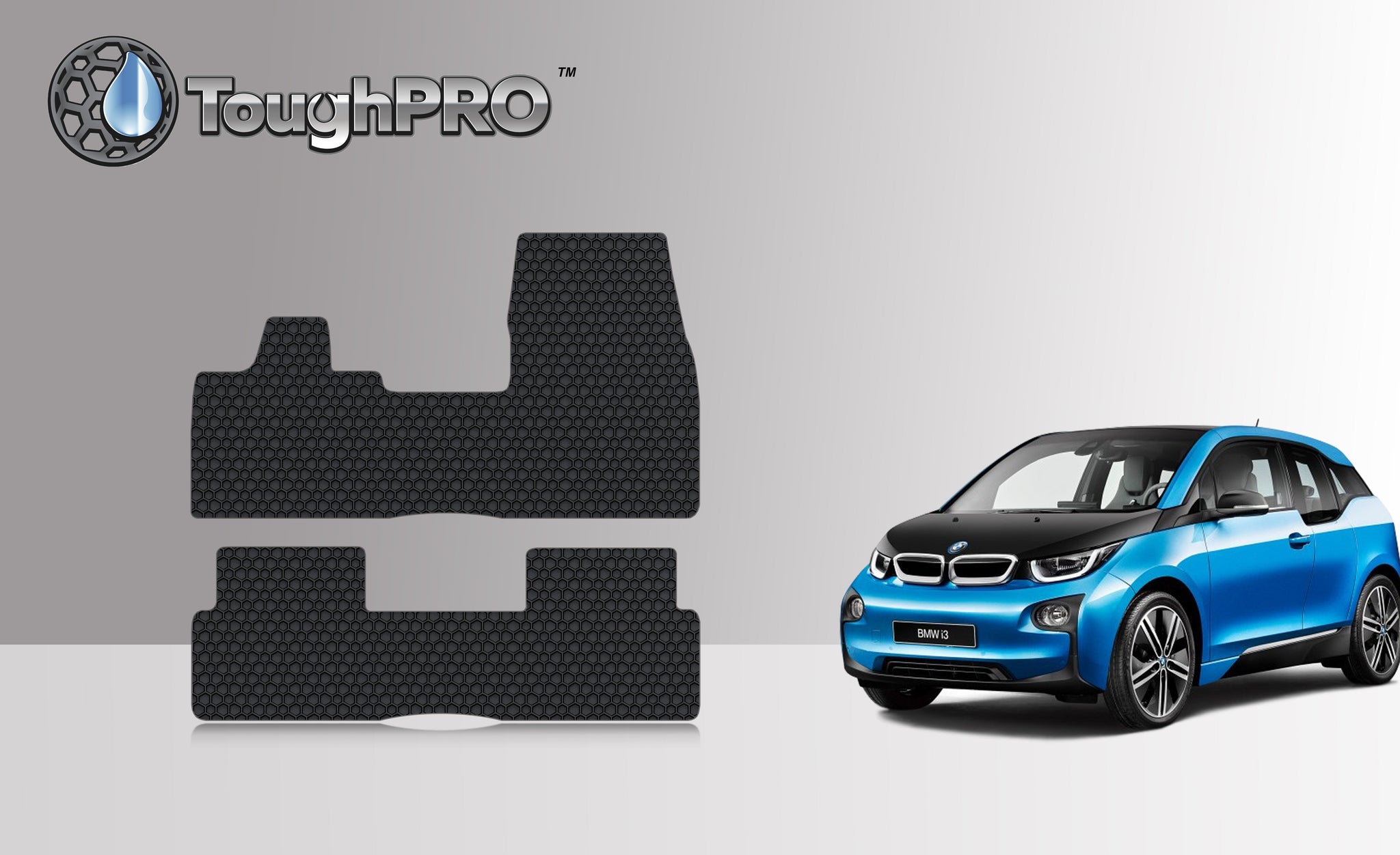 CUSTOM FIT FOR BMW i3 2018 1st & 2nd Row