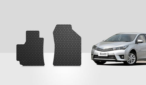 CUSTOM FIT FOR TOYOTA Corolla 2017 Two Front Mats