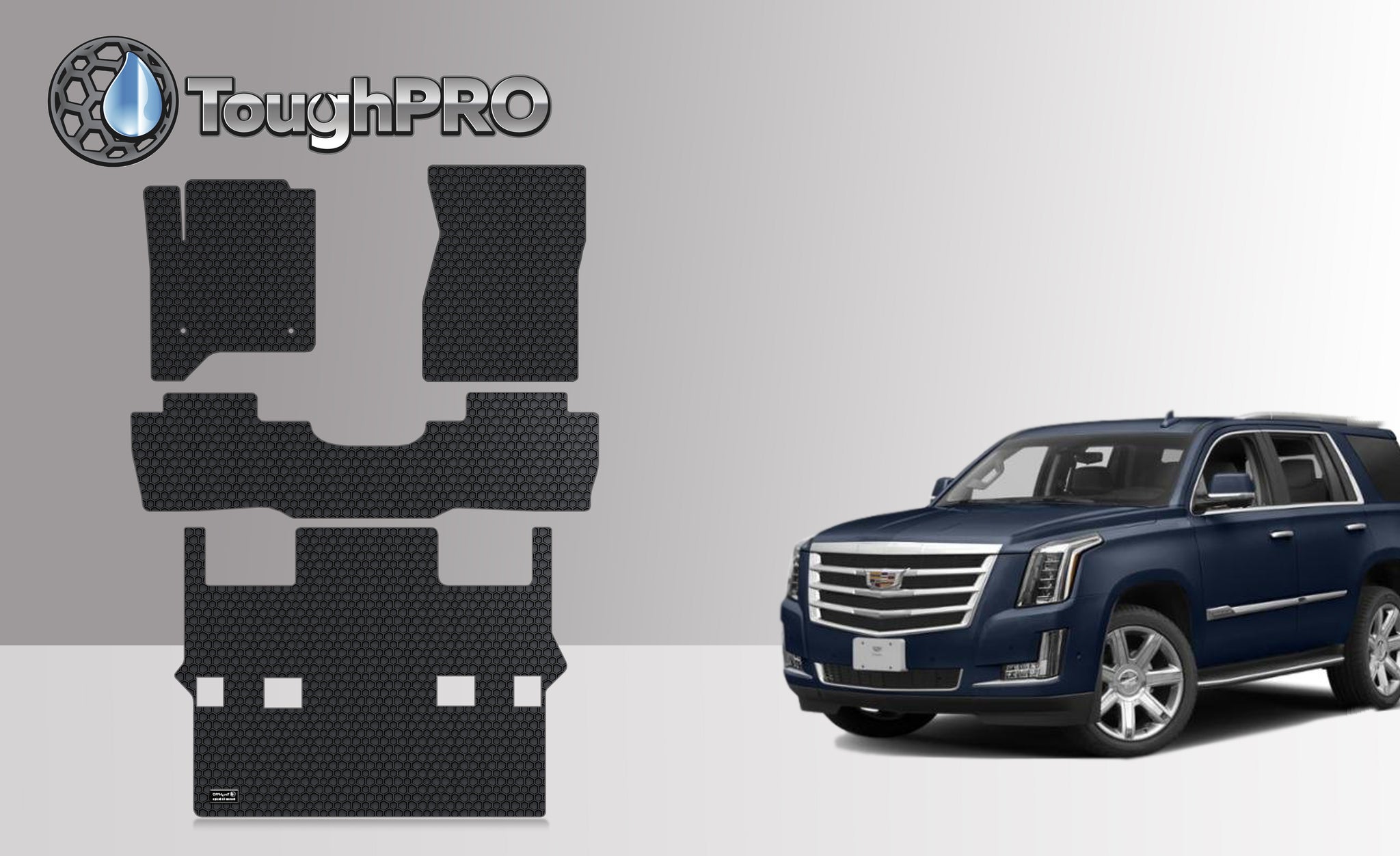 CUSTOM FIT FOR CADILLAC Escalade 2019 Front Row 2nd Row 3rd Row BUCKET SEATING