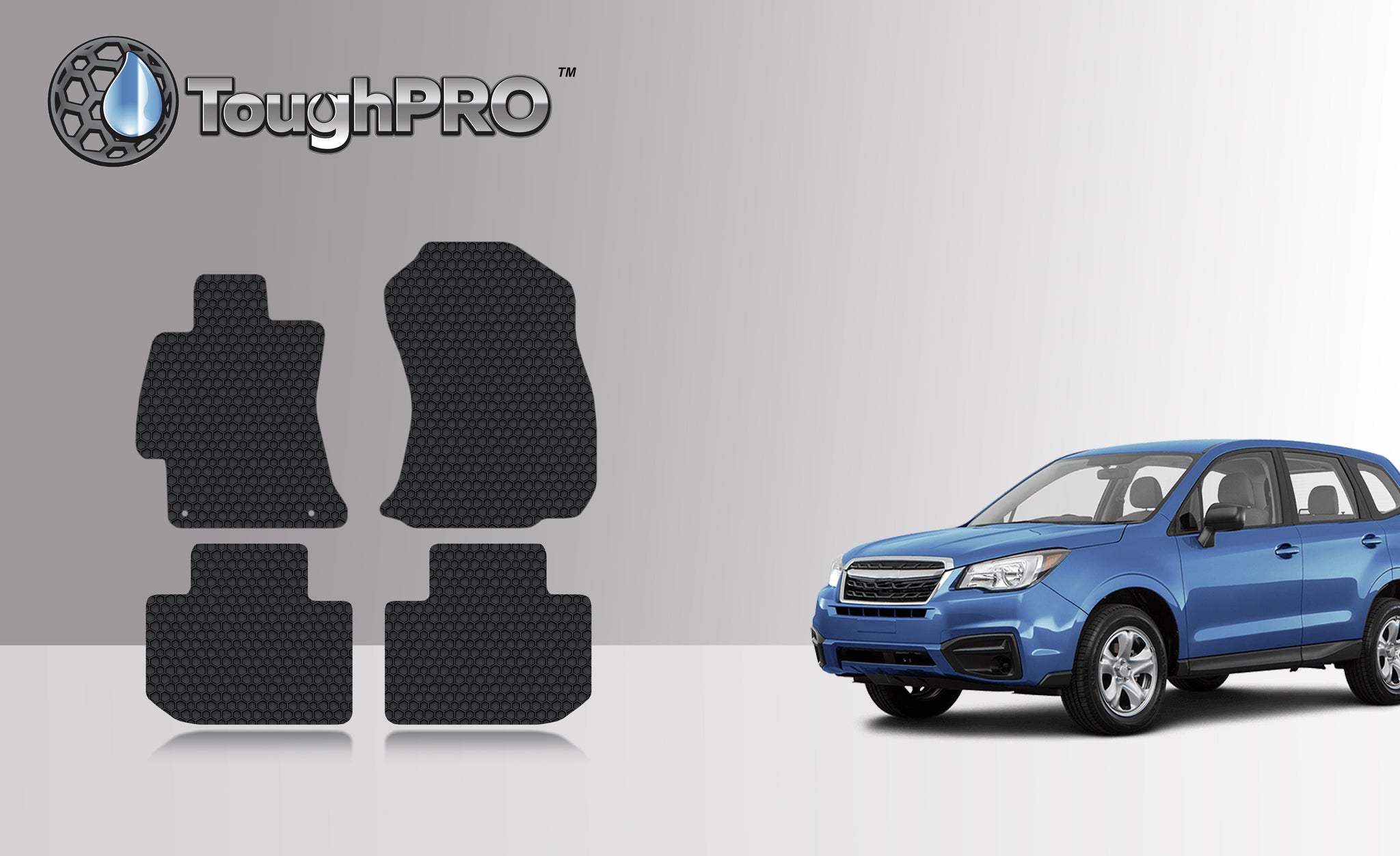 CUSTOM FIT FOR SUBARU Forester  2017 1st & 2nd Row